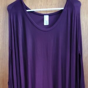 Dark Purple Flowy Dress/Tunic